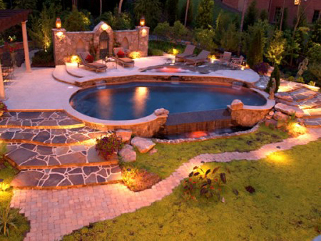 Outdoor Swimming Pool Lighting Outdoor Swimming Pool Lighting Vacaville, CA